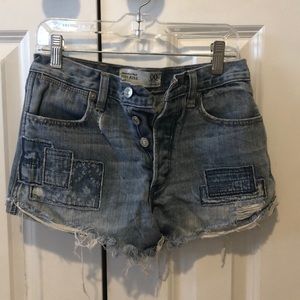 Abercrombie and Fitch high waisted shorts